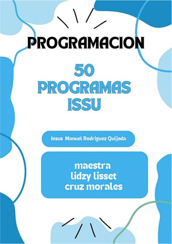 programas issu
