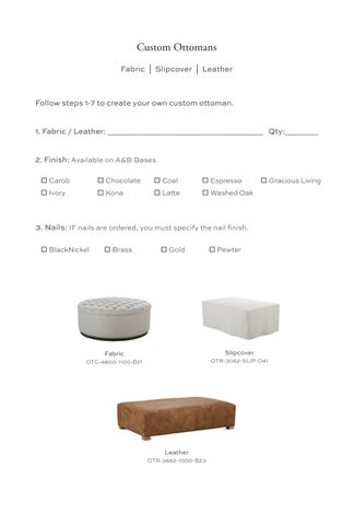 定制 Ottoman 家具产品集 第 3 页
