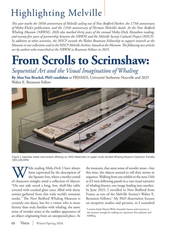 New Bedford Whaling Museum VISTAS 冬季 春季 2026 第 18 页