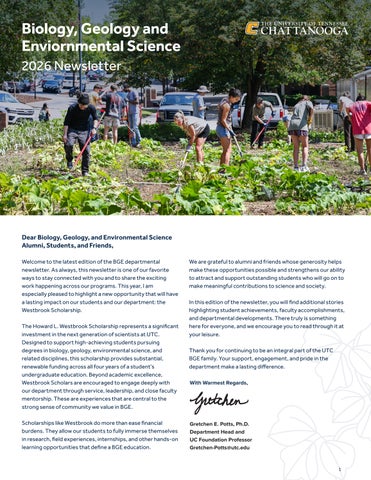UTC | BGE | 2026 Newsletter 