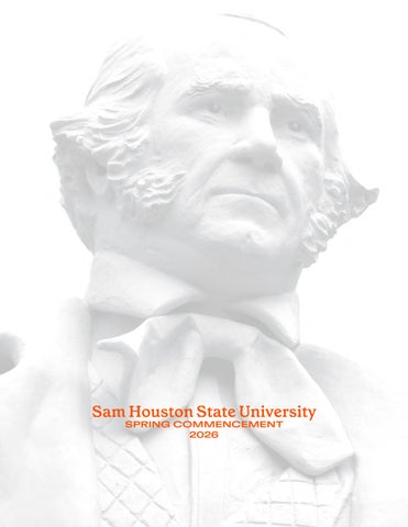 Spring 2026 Commencement Program