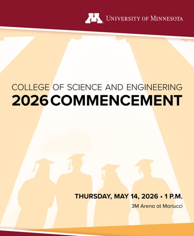 2026 CSE Commencement Program