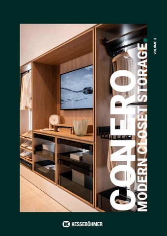 CONERO - Modern Closet Storage by Kesseböhmer
