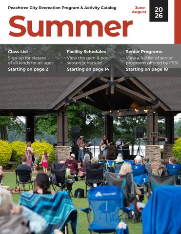 Summer Recreation Program & Activity Catalog 2026