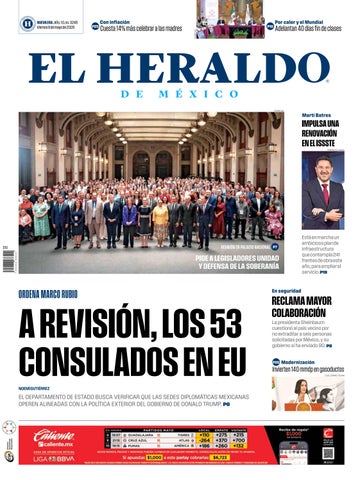 Edición impresa. Viernes 08 de mayo de 2026