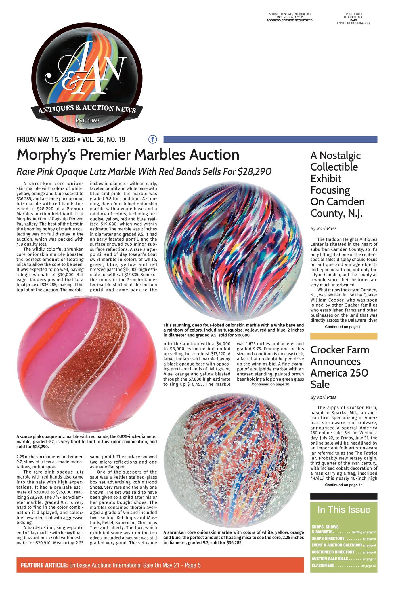 Antiques & Auction News - May 15, 2026 by Antiques & Auction News - Issuu