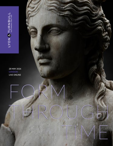 Form Through Time | Auction 29 May 2026