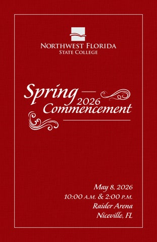 Spring Commencement 2026 - Digital Program