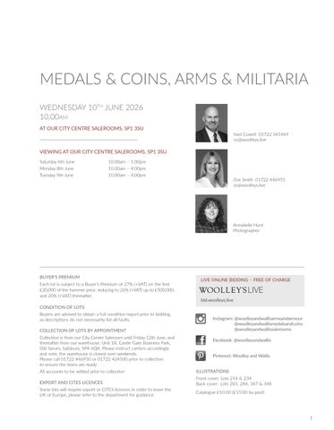 Medals × Coins, Arms × Militaria- 10th June 2026 第 3 页