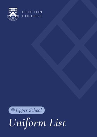 Clifton College Uniform List Upper-26
