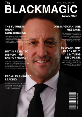 7th Edition of the BLACKMAGiC Newsletter