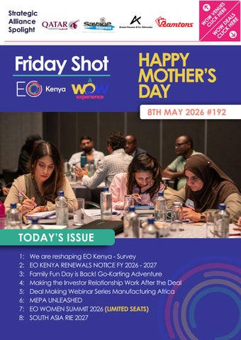Friday Shot | Issue 192 | 8th May 2026