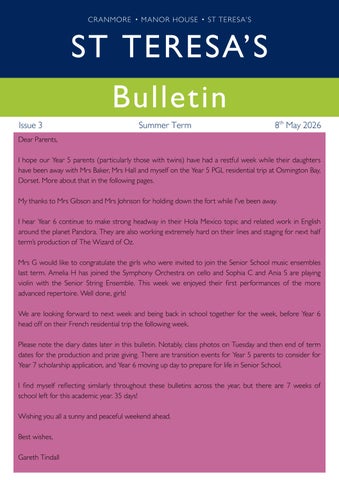 ST TERESA'S PREP BULLETIN 08.05.26