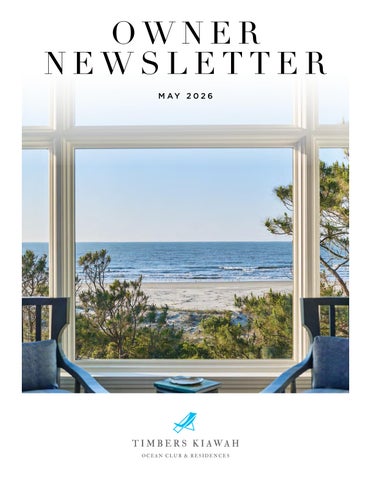 Kiawah Owner Newsletter May 2026
