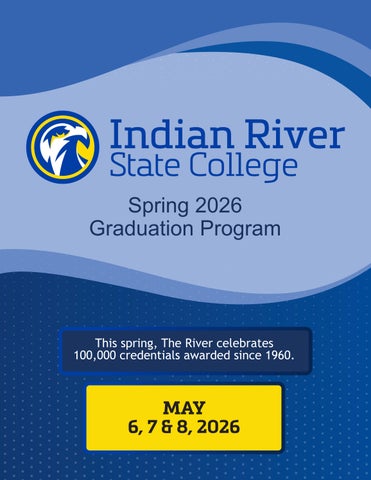 Spring 2026 Graduation Program