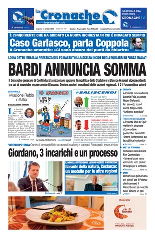 Cronache del 9 maggio 2026