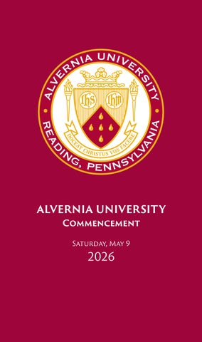 2026 Commencement Booklet