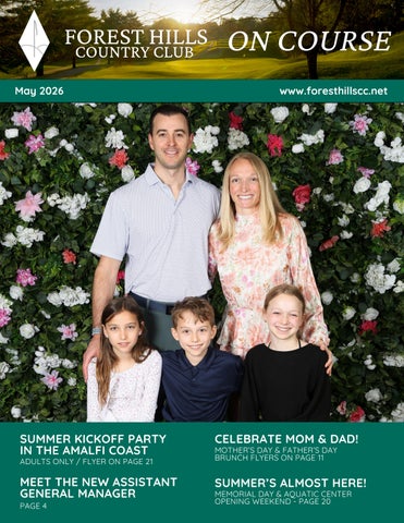 Forest Hills On Course May 2026 Newsletter