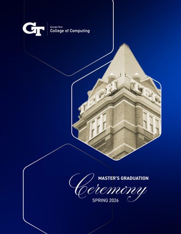 Spr26 Master's Commencement program
