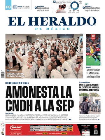 Edición impresa. Domingo 10 de mayo de 2026