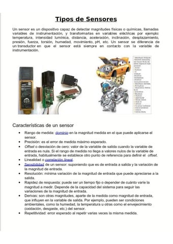 tipos de sensores