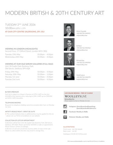 现代 英国 × 20th Century Art - 2nd June 2026 第 6 页