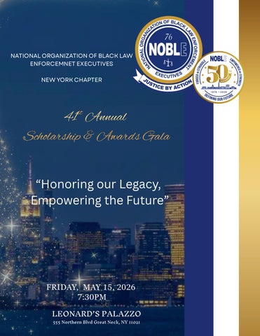 NOBLE 41st Annual Scholarship and Awards Gala