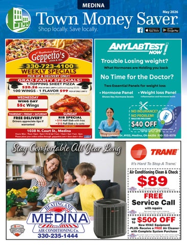 Medina Town Money Saver | May 2026