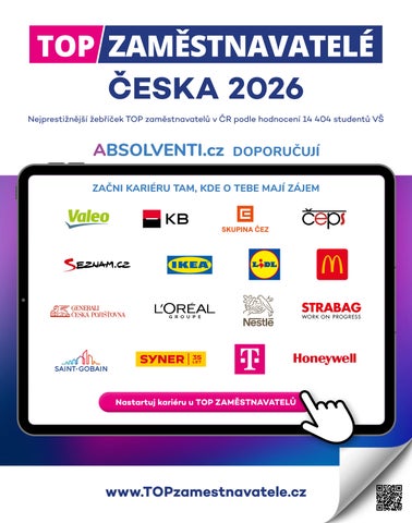 TOP Zaměstnavatelé ČESKA 2026