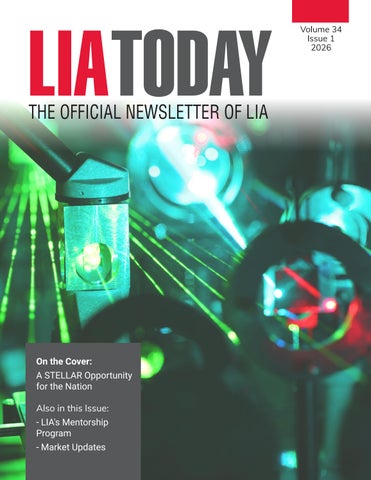 LIA Today Volume 34 Issue 1