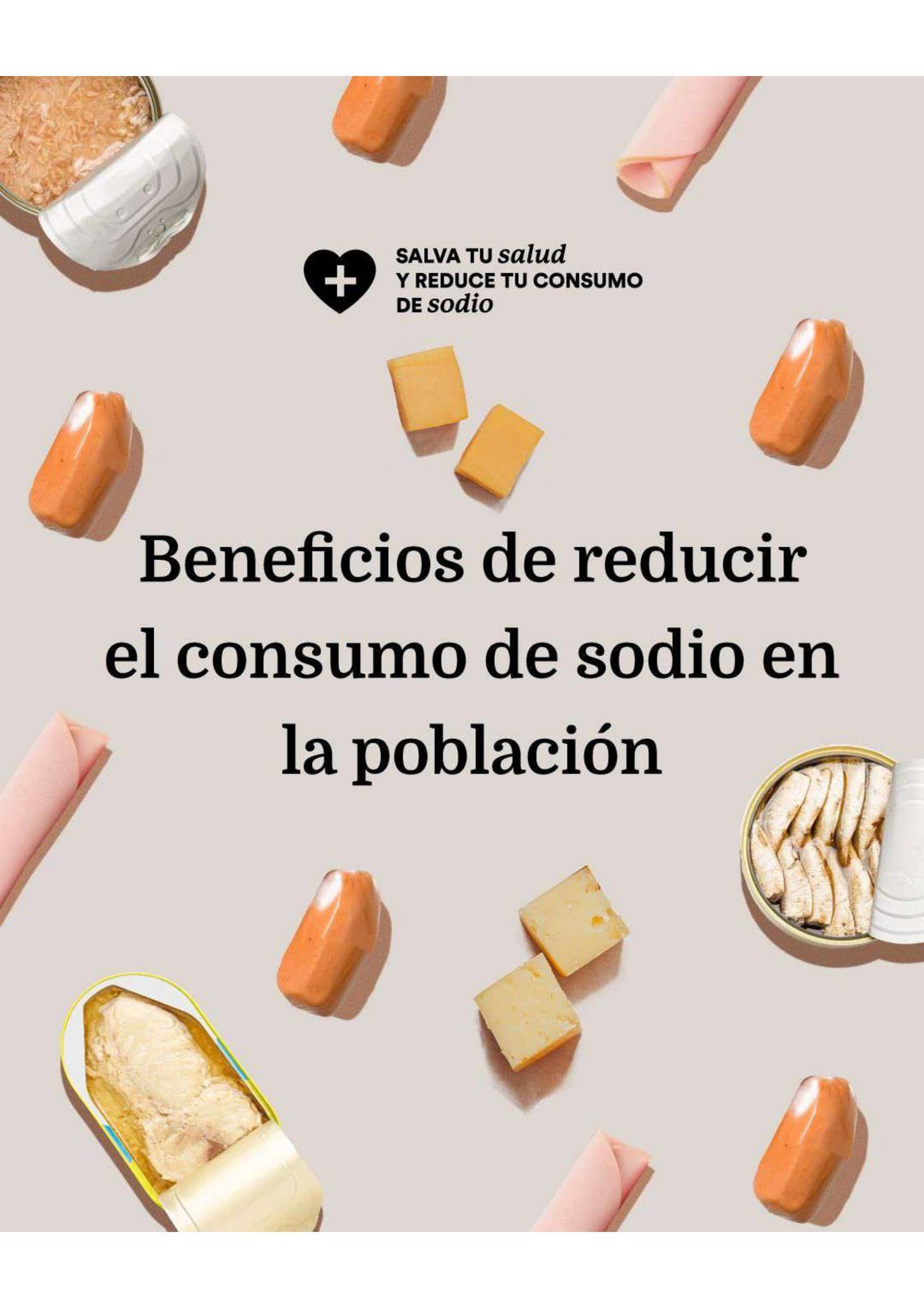 Beneficios de reducir el consumo de sodio en población by El Poder del ...