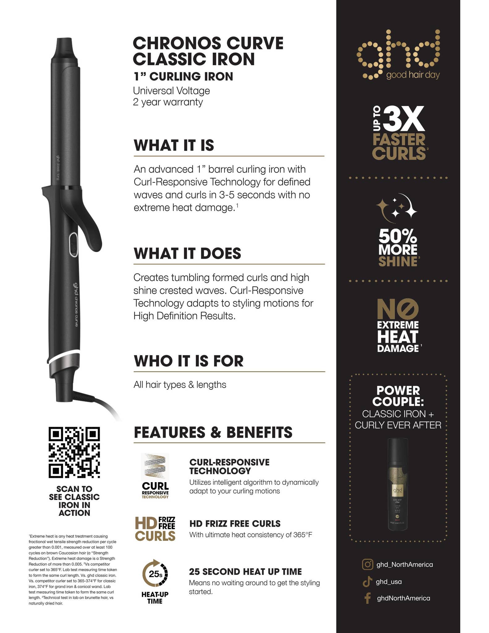 ghd Product Profile Sheet_Chronos Curve Classic Iron by Wella