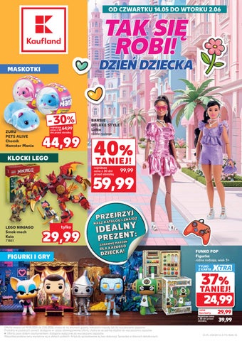 Kaufland gazetka Dzień Dzieka od 14.05 do 2.06.2026