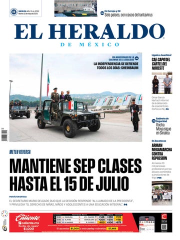 Edición impresa. Martes 12 de mayo de 2026