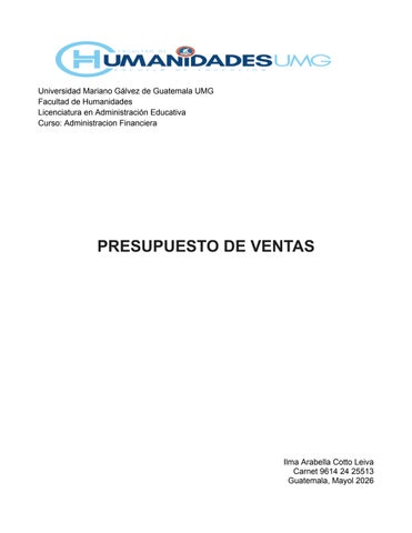 Presupuestos