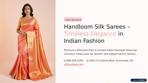 Handloom-Silk-Sarees-Timeless-Elegance-in-Indian-Fashion