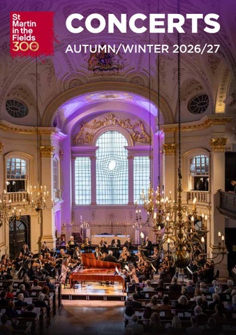 St Martin-in-the-Fields Autumn Winter Season 2026