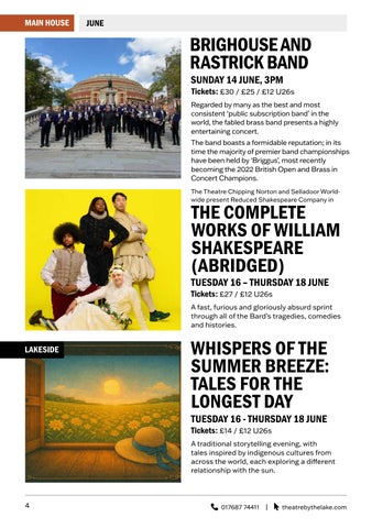 the Lake June 2026-January 2027 灯饰目录 · Theatre by 第 4 页