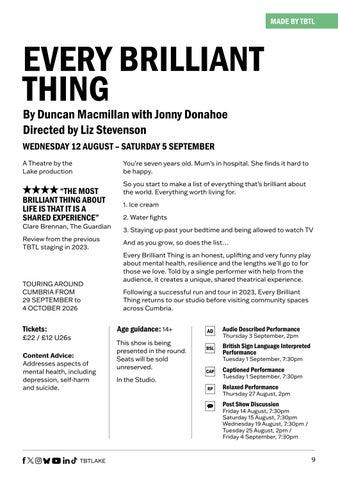 the Lake June 2026-January 2027 灯饰目录 · Theatre by 第 9 页