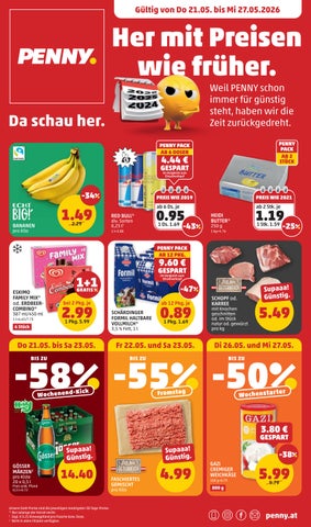 PENNY Flugblatt: Do 21.05. bis Mi 27.05.2026