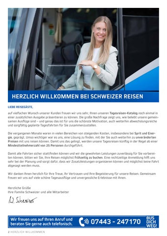 Tagesfahrten 2026 | Schweizer Reisen 第 2 页