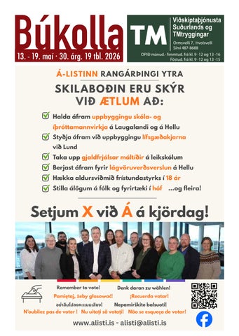 Búkolla 13.-19. maí 2026