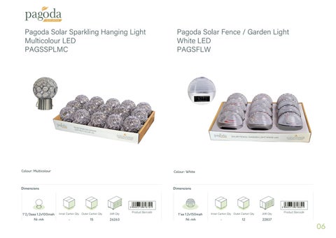 staxtradecentres 灯饰目录 · Pagoda Leisure 太阳能 灯饰 第 8 页