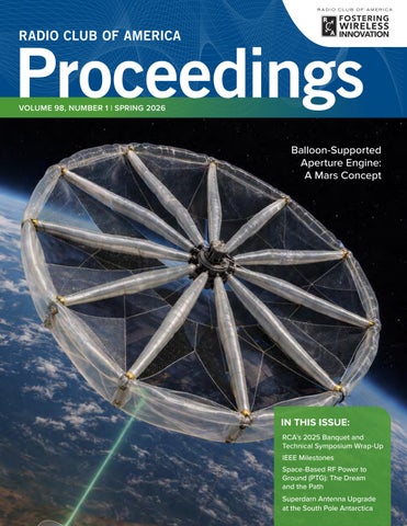 RCA Proceedings Spring 2026