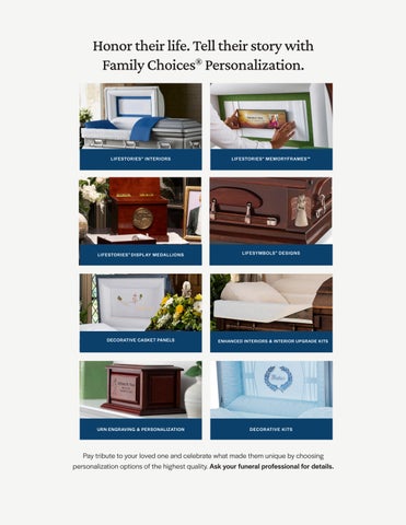 Family Choices Personalization 指南 Canada 0526 第 2 页