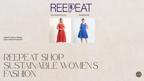 Reepeat Clothing – Sustainable & Eco-Friendly Fashion