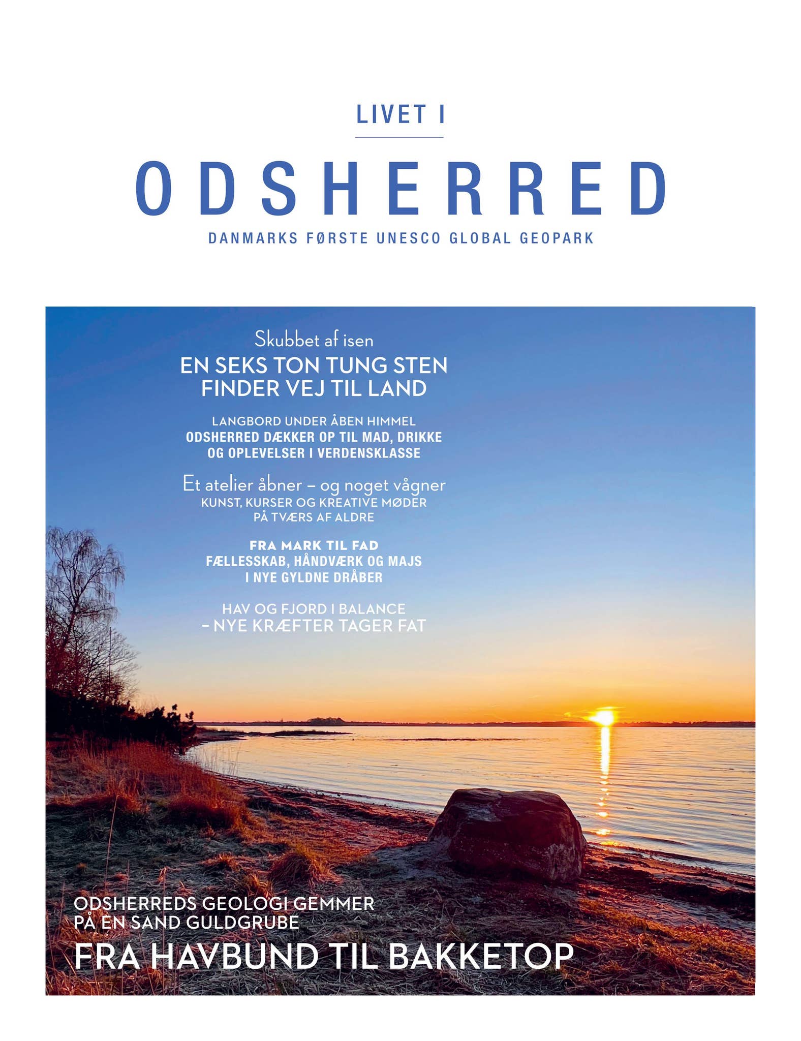 Bookazine no. 6 LIVET I ODSHERRED by UNESCO Global Geopark