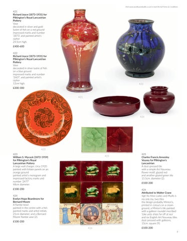 英国 Art Pottery × Studio Ceramics - 3rd June 2026 第 9 页