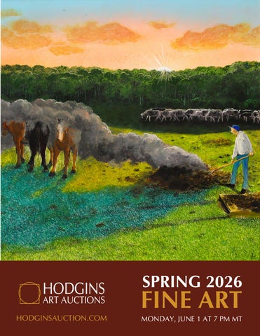 Hodgins Art Auction | Spring 2026 Fine Art