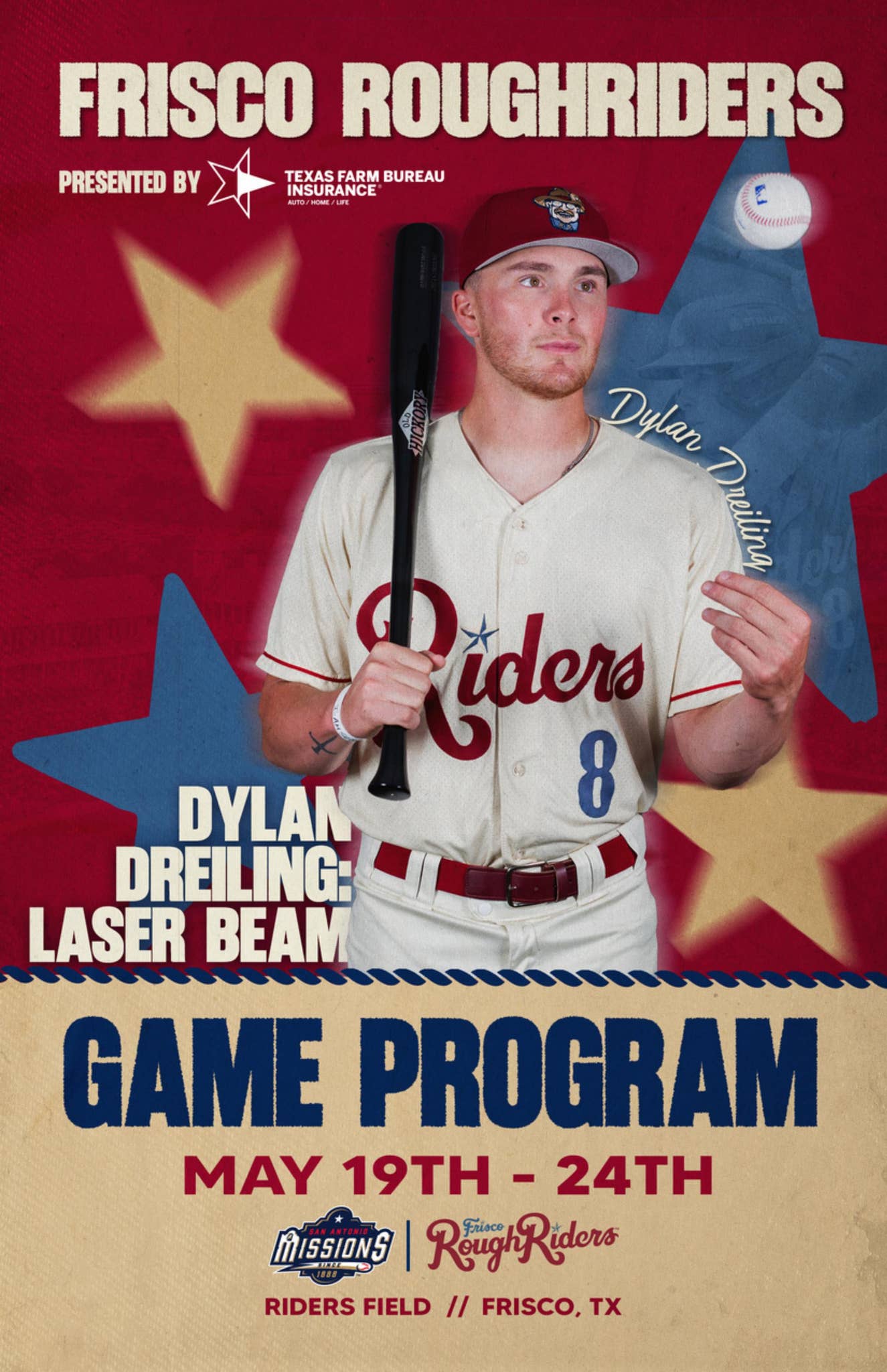 Ruff Riders Game Frisco RoughRiders Game Program: May 19-24 by Frisco RoughRiders - Issuu